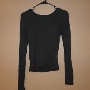 Small, Open back Long-Sleeve, Hollister